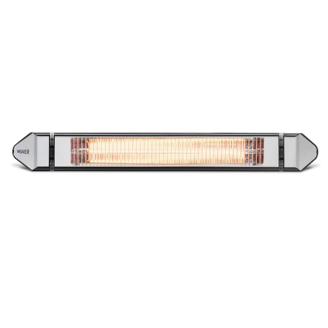🔥 VASNER Teras 25 Basix - Elektrischer Terrassenstrahler mit 1 Heizstufe