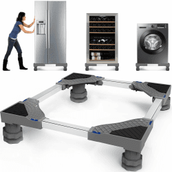 NIUXX Waschmaschinen Untergestell mit 4 Füßen 🧼🔧 Angebot bei HelloDeals