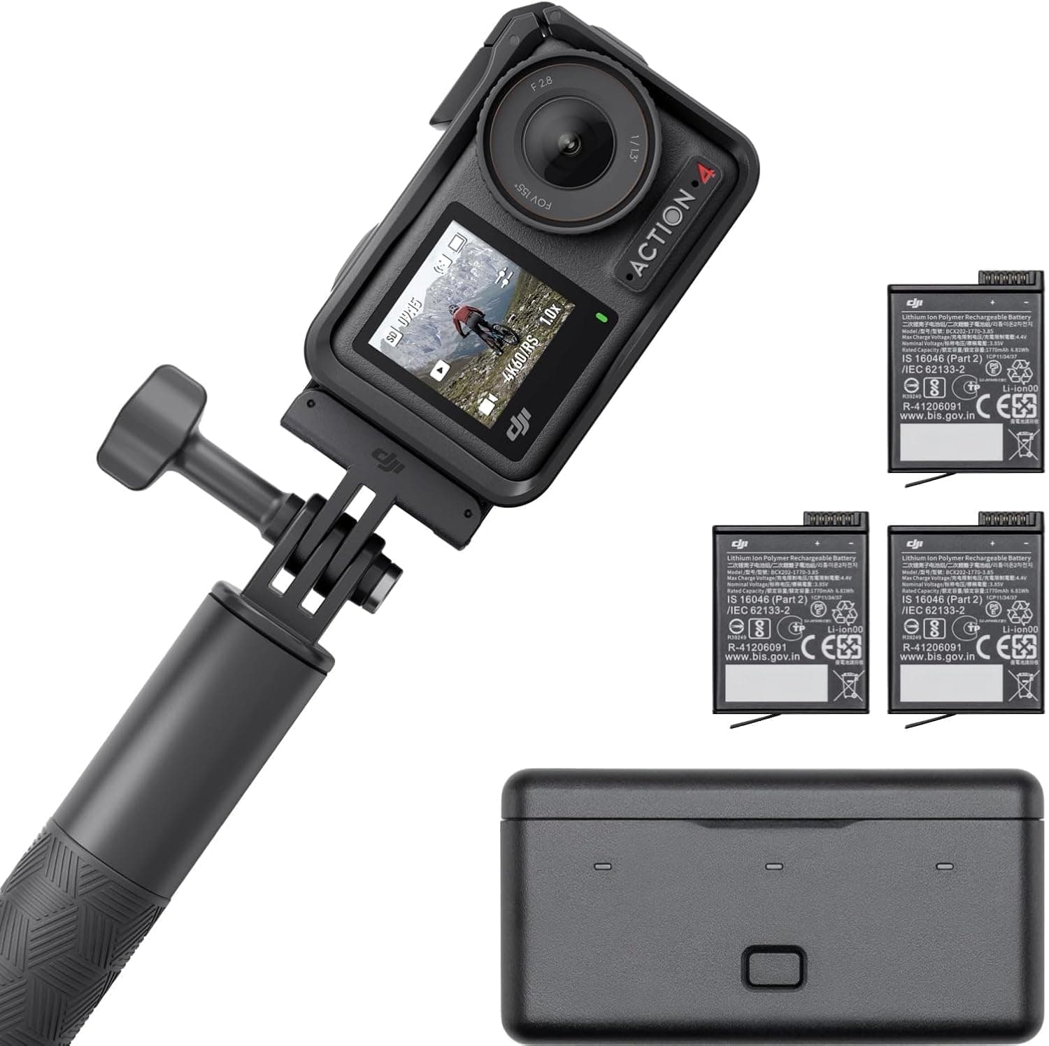 DJI Osmo Action 4 Adventure-Combo 📷🌊🏞️