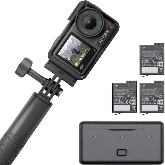 DJI Osmo Action 4 Adventure-Combo 📷🌊🏞️