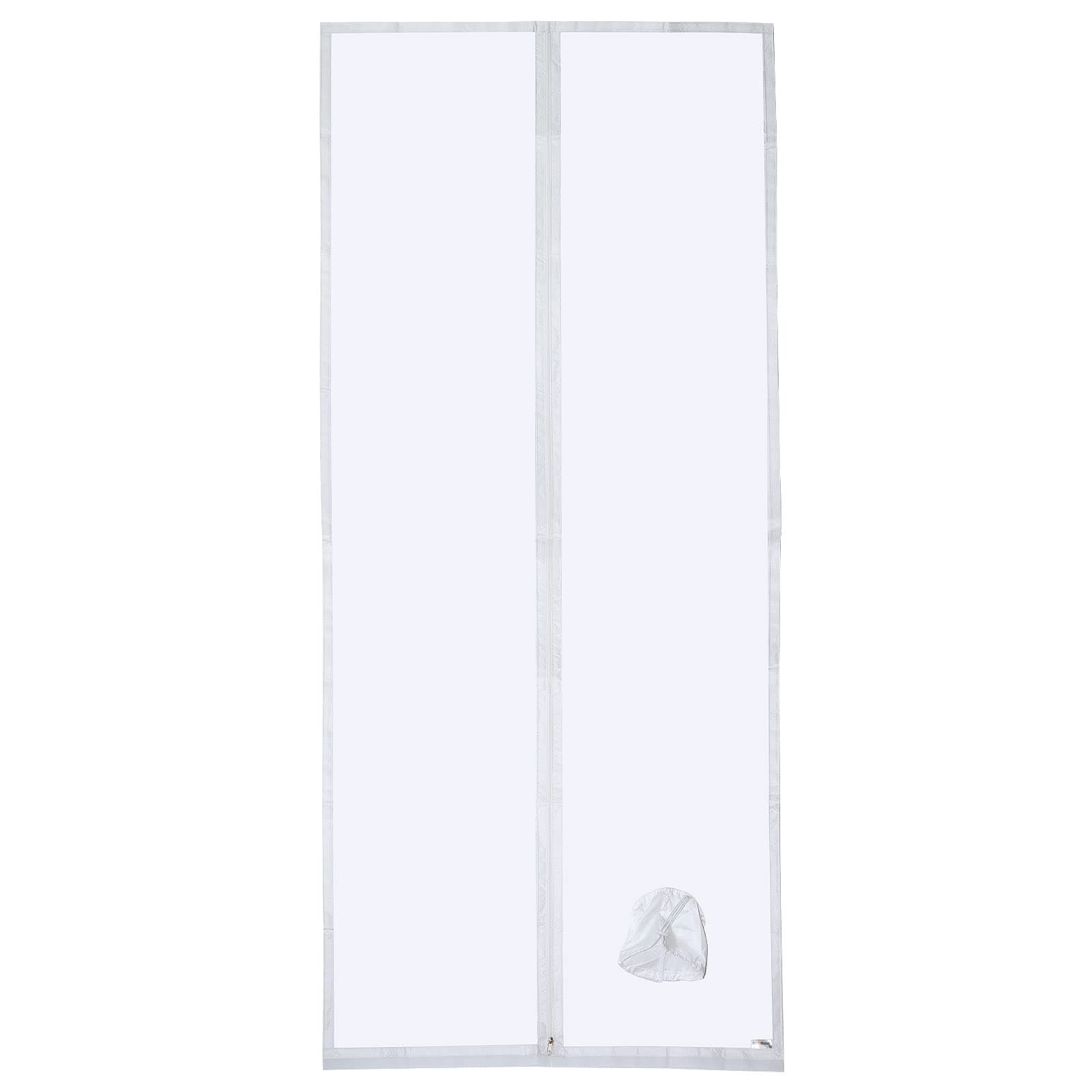 HOOMEE Türabdichtung für Mobile Klimaanlagen mit Abluftschlauch Verlängerung 90x210cm 🌬️🏠