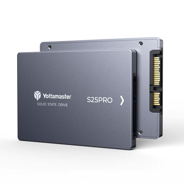 Yottamaster S25PRO 1TB SATA SSD 2,5 Zoll ⚡️ Aluminium Solid State Drive