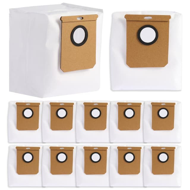 🌟 12er Pack Staubbeutel für Dreame L10s / L20 / L10 Ultra & Xiaomi X10+ / X20 Saugroboter 🌟