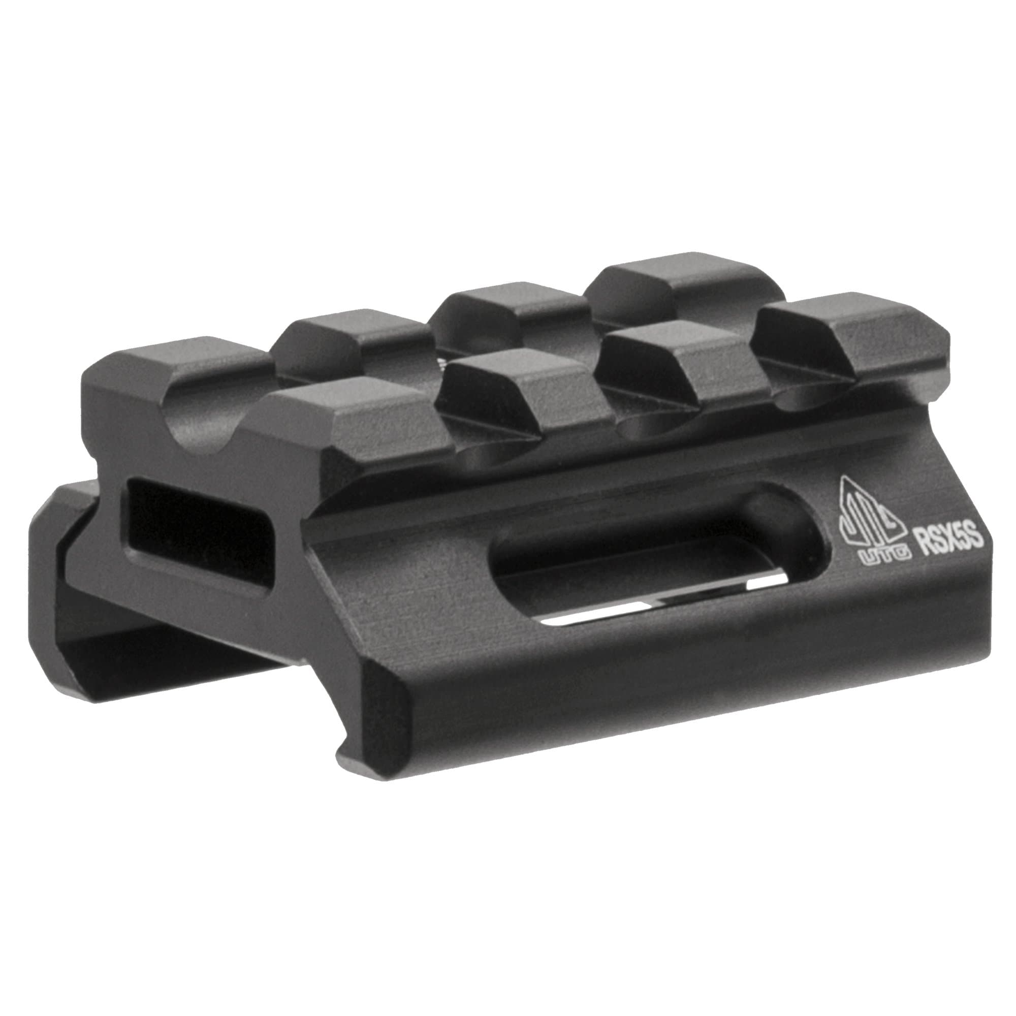 🔝 UTG Unisex – Erwachsene Super Slim Picatinny Riser Mount, 0.5' Höhe, 3-Slot Montageerhöhung, schwarz, OneSize - Angebot!
