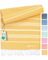 Fit-Flip Hamamtuch aus 100% Baumwolle Sultan 23 Honey - Sultan 100x200cm