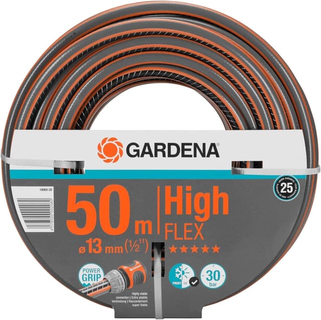 🌿🌞 Gardena Comfort HighFLEX Schlauch 13 mm (1/2 Zoll), 50 m: Gartenschlauch mit Power-Grip-Profil 🌿🌞