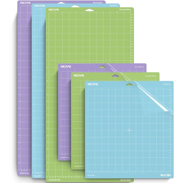 🎨 NICAPA Matte Variety Grip Schneidematte 12x24 für Cricut Explore 3/Air 2/Air/Maker Zubehörz 12x12 🛠️