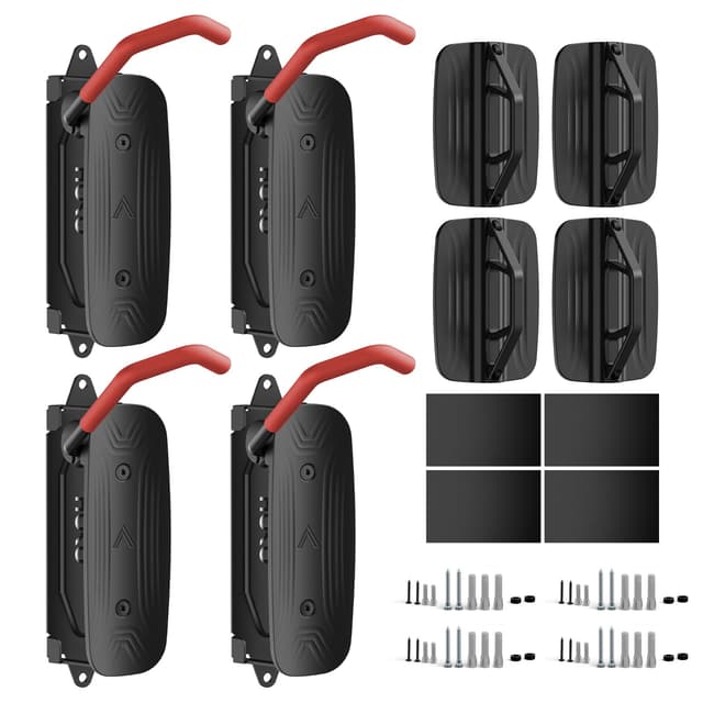 🚴‍♂️ HOKO-VELO 30 4er Set Fahrradhalterung Wandmontage 🚲