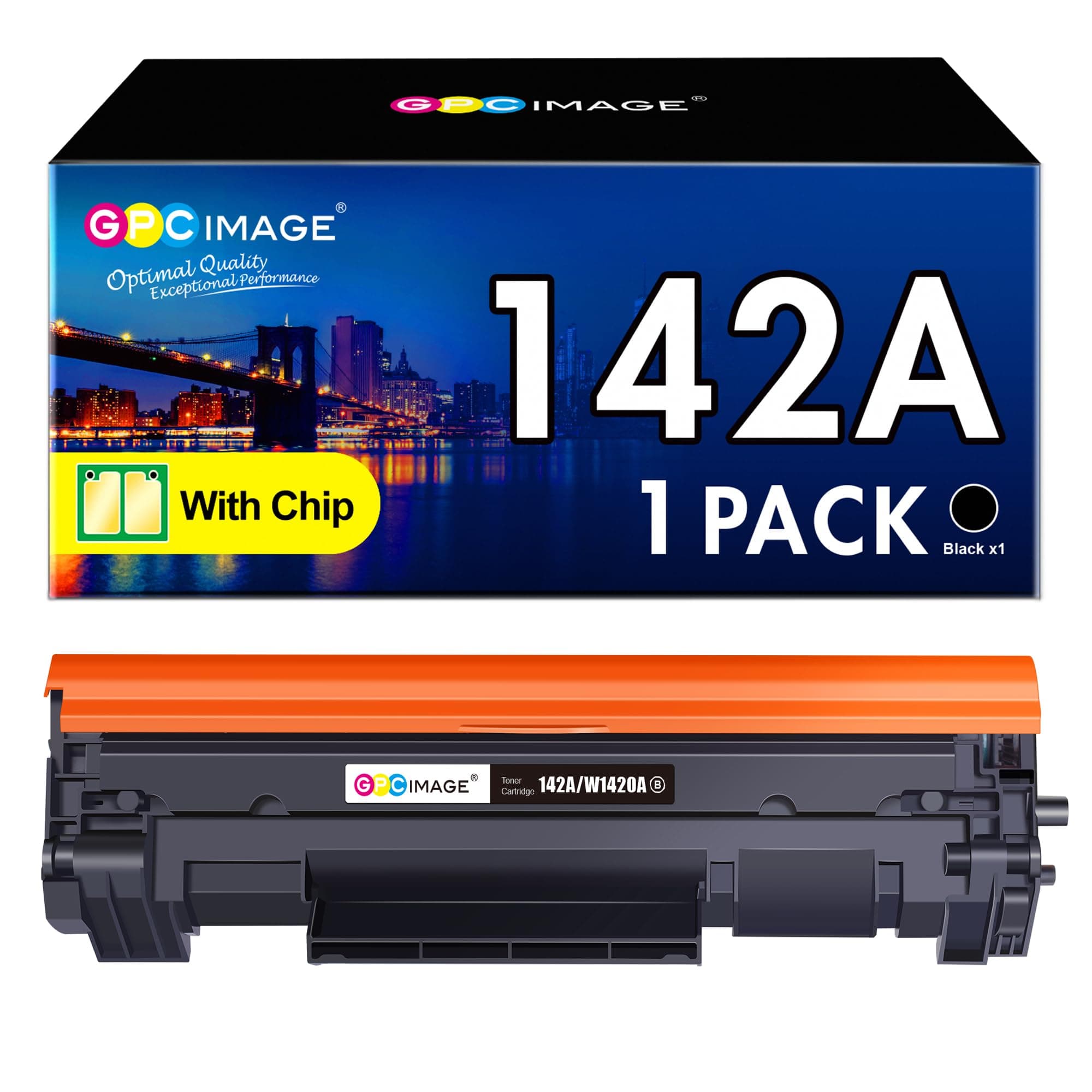 GPC IMAGE 142A Kompatibler Toner für HP Laserjet MFP M140w M110w - 1er-Pack ⚠️