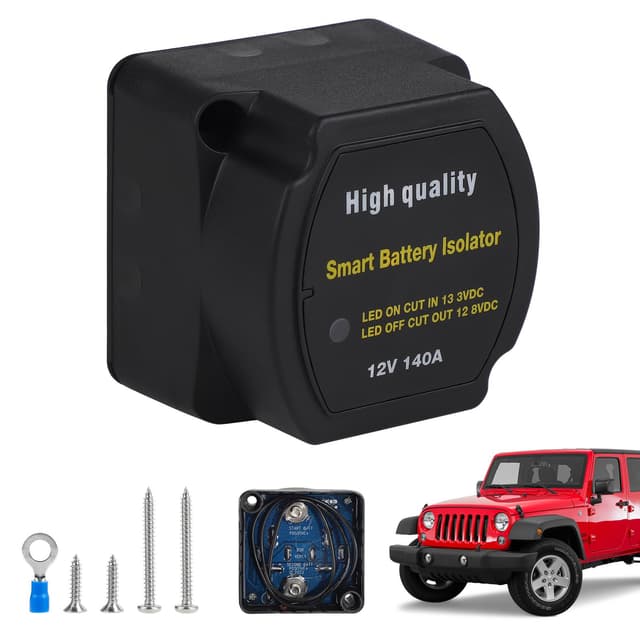 SWAWIS Trennrelais 12v 140A Zweitbatterie 🚗🔋