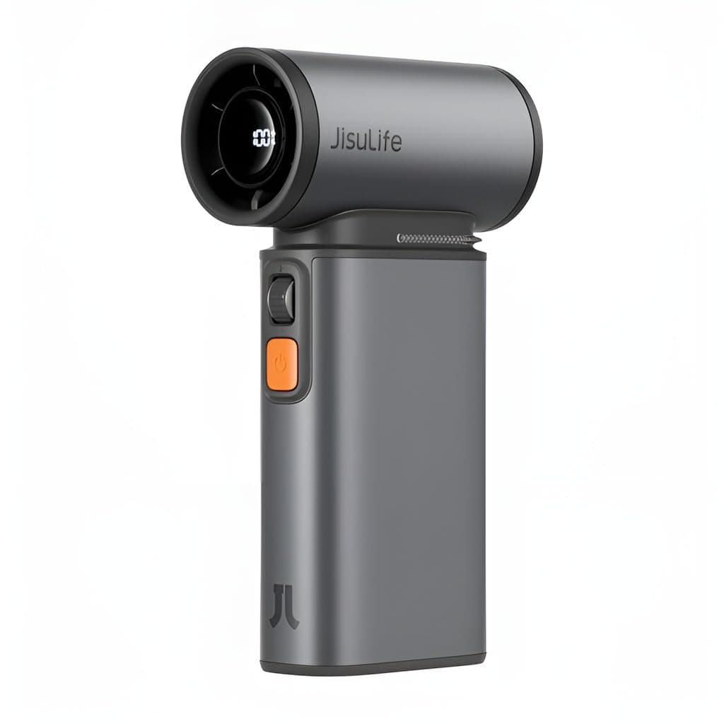 🌬️🌀 JISULIFE 2-in-1 Mini Ventilator mit Air-Duster-Funktion 🌀🌬️