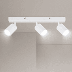 Ketom Deckenstrahler LED Weiß 3-flammig 🌟