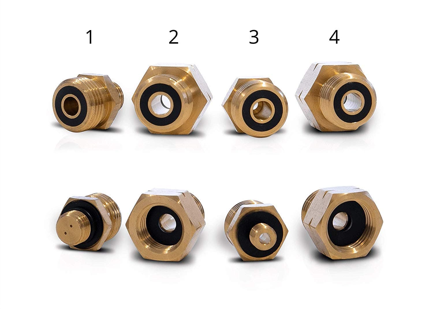 🔥 PELMOS Gasanschluss Adapter Set für EU-Ausland 🔥