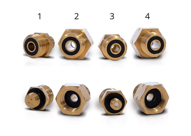 🔥 PELMOS Gasanschluss Adapter Set für EU-Ausland 🔥