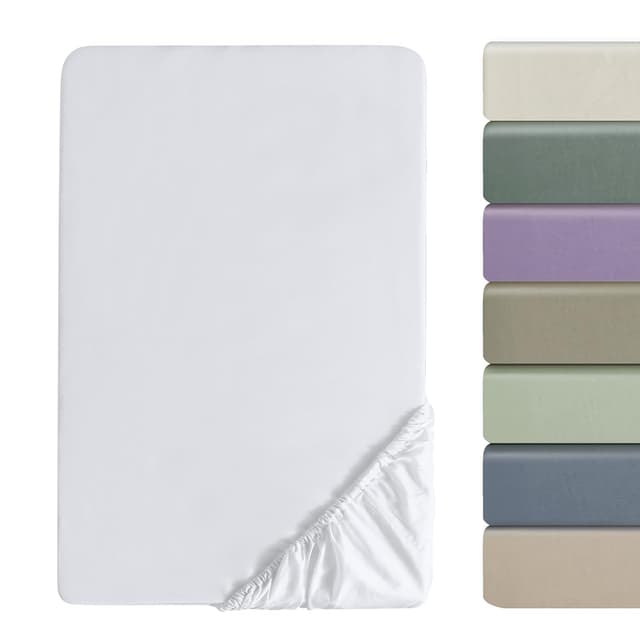 🛏️ SOULFUL Satin Spannbettlaken 160x200cm 100% Langstapel-Baumwolle