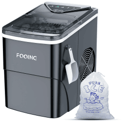 🧊🌟 Super Deal: Eiswürfelmaschine mit Selbstreinigungsfunktion - 15kg/24h, 9 Eiswürfel in 6 Minuten! 🌟🧊