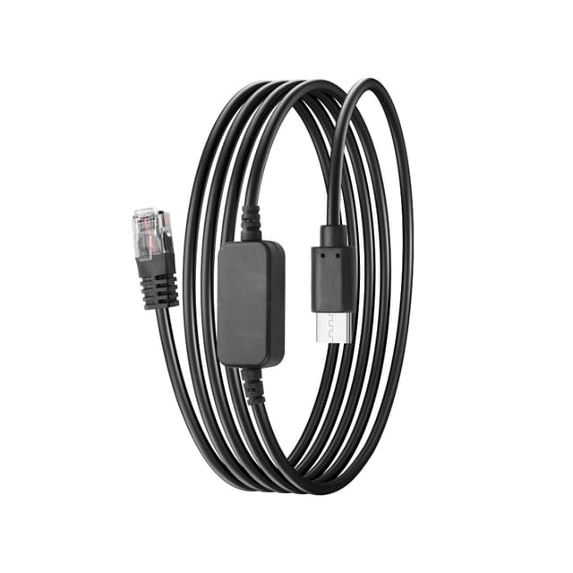 🚗 SinLoon USB-C-zu-RJ11-Steckerkabel Deal - Radarwarner-Netzkabel, 5 V auf 12 V 🚨