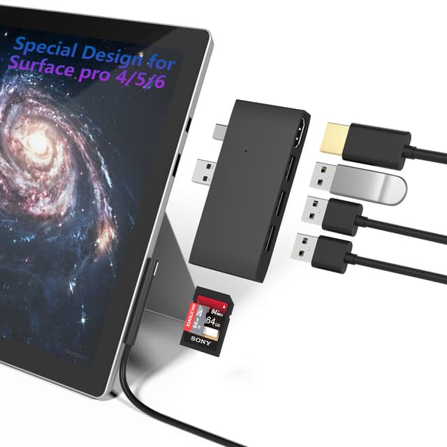 Surface Pro USB Hub Docking Station 🚀🔌