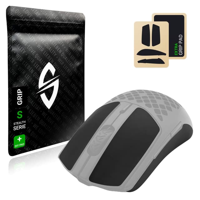 SensoryBoost Grip Tape Set für Steelseries Aerox 3 (+ extra Grip-Pad)