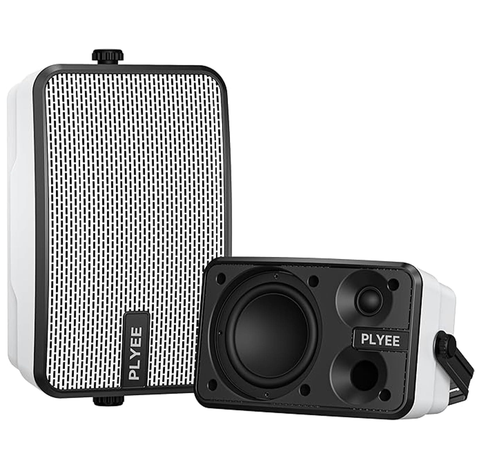 Plyee Audio 400W Outdoor-Bluetooth-Lautsprecher - 2er-Pack, MZ-621 weiß 🎶🔊