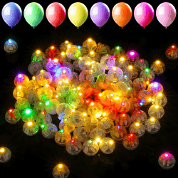 🎈 Seyaom 100 Stück LED Ballons Lichter, Mini LED Licht - 10.99€