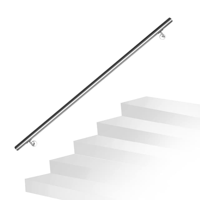 🌟 Daromigo Edelstahl Handlauf Treppengeländer - Länge: 140 CM 🌟