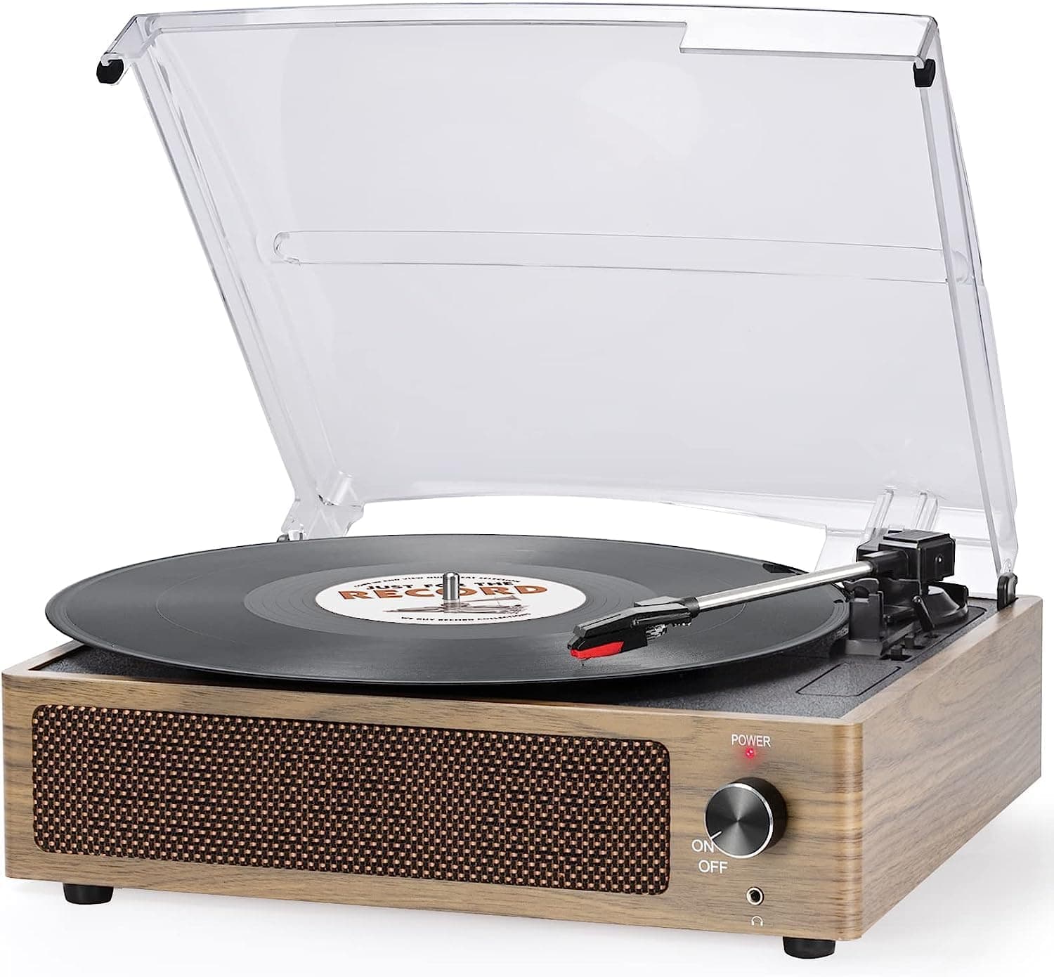 🎶 Trynnay Plattenspieler Mit Lautsprecher - Wireless LP Phonograph 🎶
