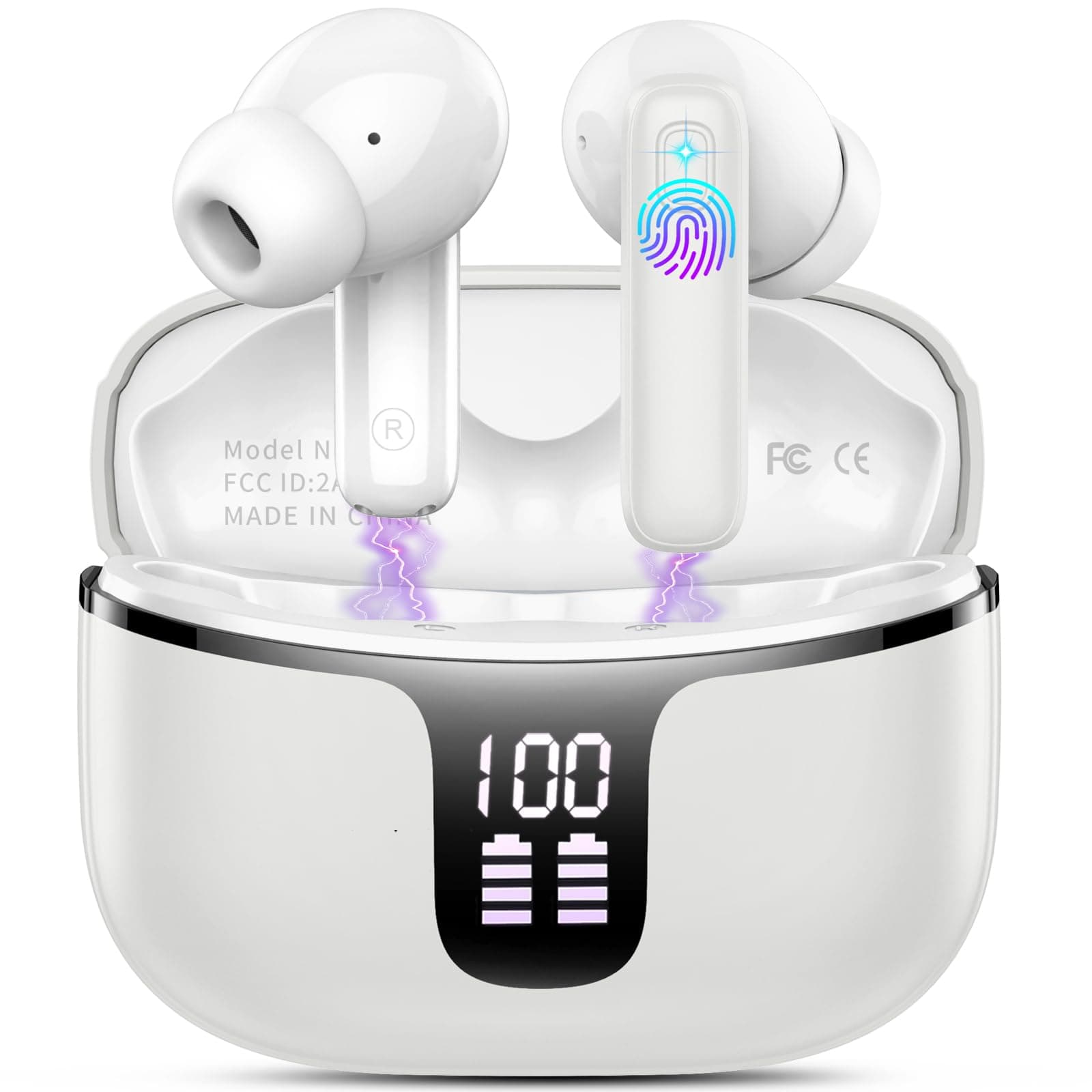 🎧 Bluetooth Kopfhörer 2025 In Ear 40H Spielzeit IP7 Wasserdicht USB-C 🎶