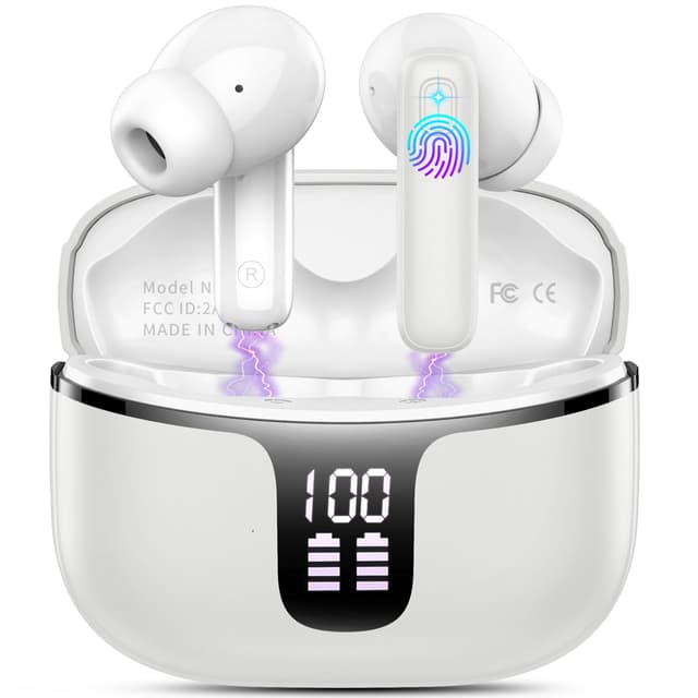 🎧 Bluetooth Kopfhörer 2025 In Ear 40H Spielzeit IP7 Wasserdicht USB-C 🎶