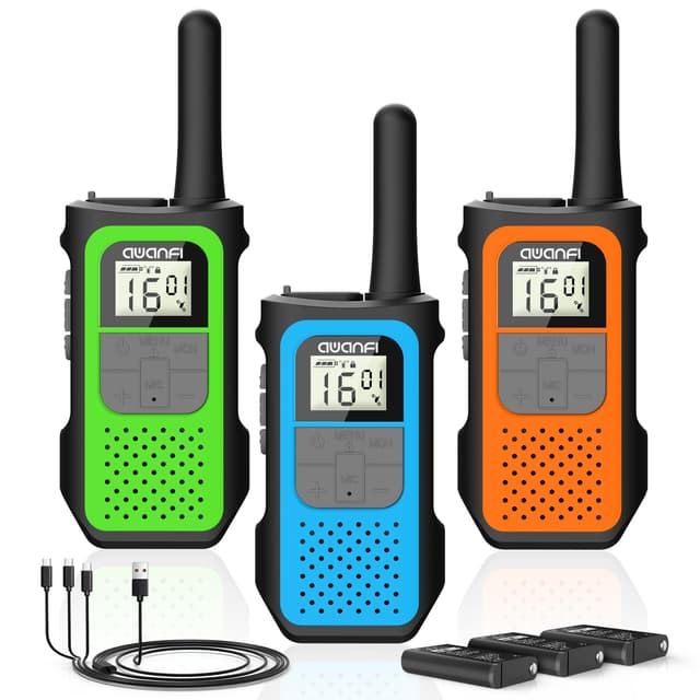 AWANFI Walkie Talkie Set mit 1200mAh Akku 📞🎁