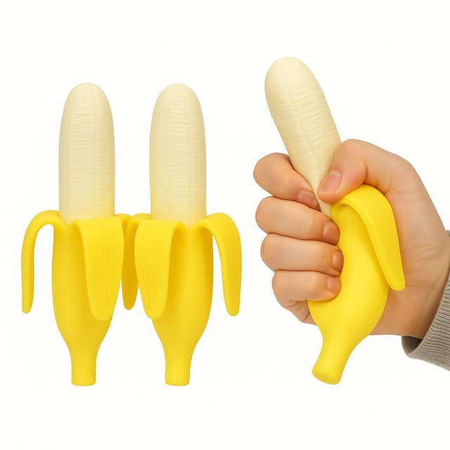 APOMOONS Banane Squishies Spielzeug 🍌😊
