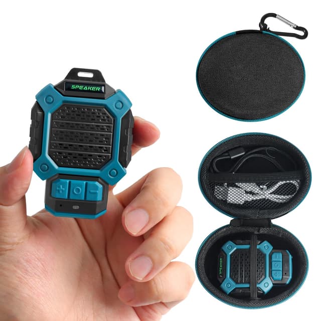 🔊 QUPERR Mini Bluetooth Lautsprecher - Tragbar & Spritzwassergeschützt!