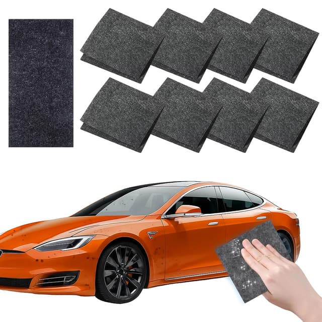 🚗 8 Stück Nano Kratzerentferner Tücher - Auto Lackreparatur 🌟