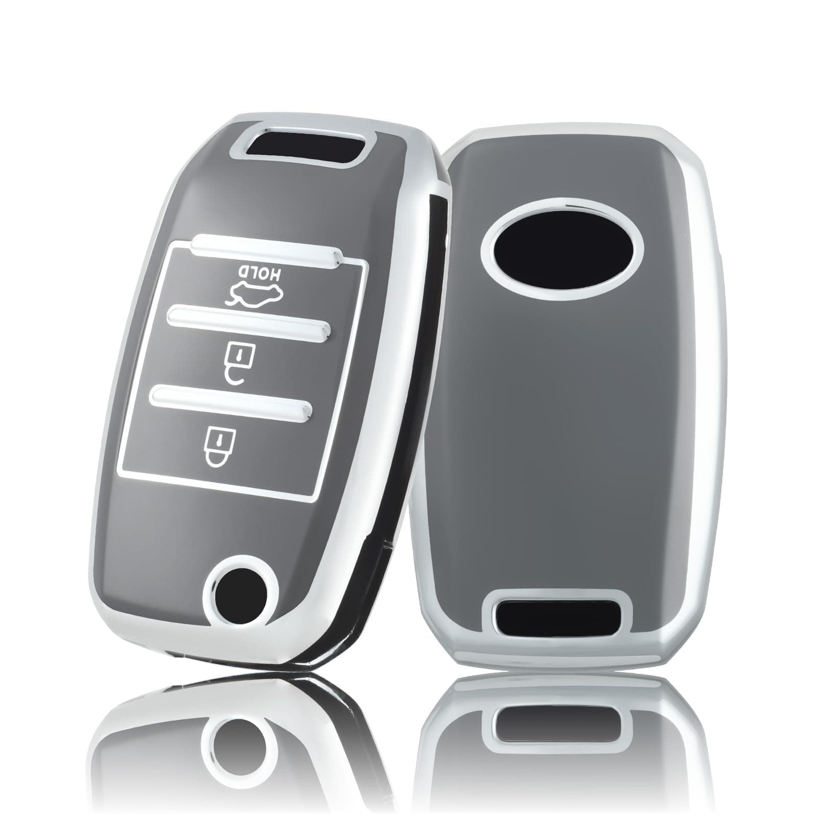 🚗🔑 OFF WE GO Schlüsselhülle Cover für Kia Autoschlüssel 🚗🔑
