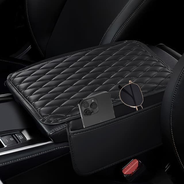 🚗 Auto Mittelkonsolenabdeckung mit Aufbewahrungstasche