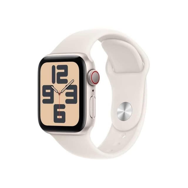 🍏 Apple Watch SE (2. Generation) GPS + Cellular 40 mm Smartwatch mit Aluminiumgehäuse in Polarstern