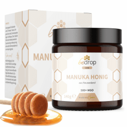 Angebot: bedrop Manuka Honig MGO 500+ 140g XXL Glas 🍯🐝 Angebot bei HelloDeals