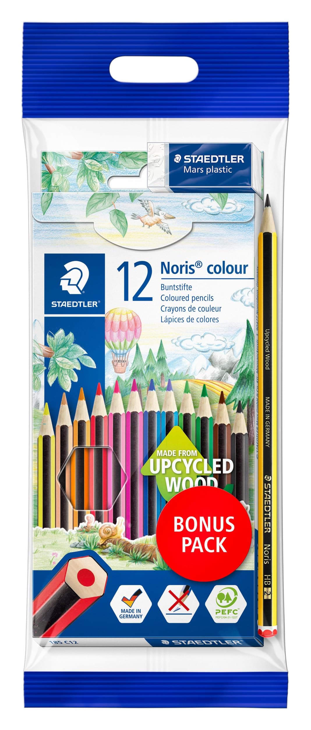 🌈 STAEDTLER Buntstifte Noris colour Set mit 12 brillanten Farben 🌟
