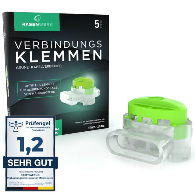 RASENWERK® - Kabelverbinder für Mähroboter Begrenzungskabel 🌿🔌
