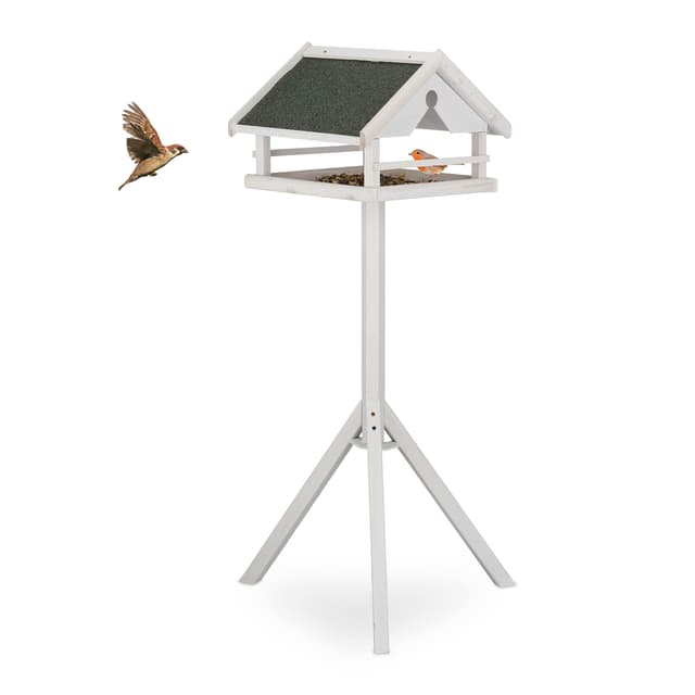 🐦🏠 Entspannen Sie sich mit dem Relaxdays Vogelfutterhaus! 🌿🦜