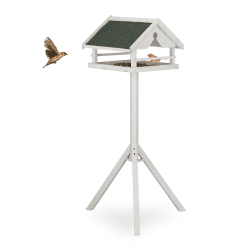 🐦🏠 Entspannen Sie sich mit dem Relaxdays Vogelfutterhaus! 🌿🦜