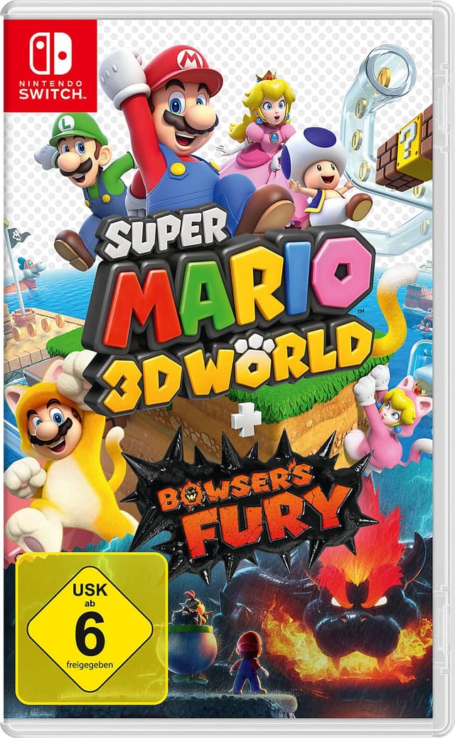 🎮 Super Mario 3D World + Bowser's Fury 🐢🔥 [Nintendo Switch] Angebot!