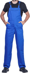 Mazalat Lange Latzhose mit Multifunktionstaschen | Hohe Qualität | Made in EU | XL Blau Angebot bei HelloDeals