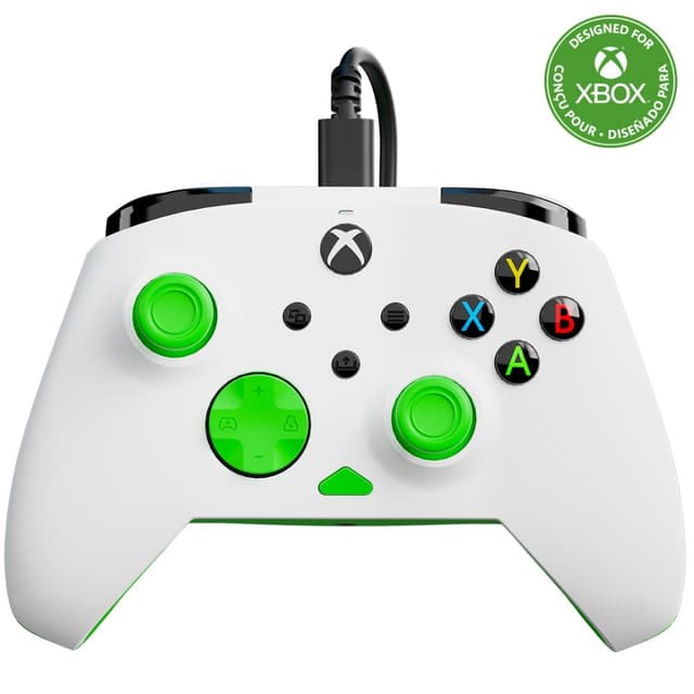 🎮🔥 Turtle Beach Rematch Core Weiß/Grün Wired Gaming Controller Angebot! 🎮🔥