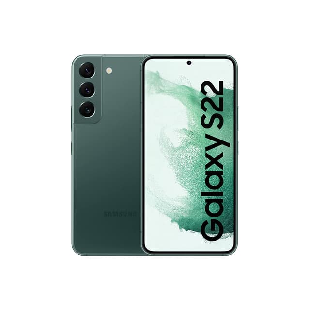 📱 Samsung Galaxy S22, 256GB, Dual Sim (Sim + e-Sim) - Grün (Generalüberholt) Deal!