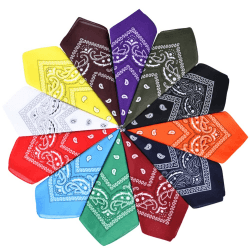 Aomig Bandana Damen Herren, 12 Stück Nickitücher Kopftuch Halstuch Männer 😎🧣 Angebot bei HelloDeals