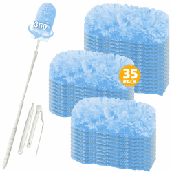 🧹 35 Stück Staubmagnet für Swiffer Staubmagnet Nachfüllpack