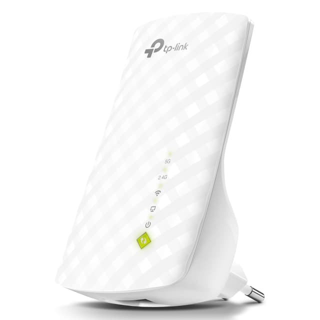 🚀 Deal! TP-Link RE200 WLAN Verstärker Repeater (433Mbit/s 5GHz, 300Mbit/s 2,4GHz) weiß - Nur 14,99€