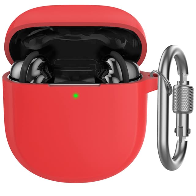 AHASTYLE Silikon Hülle für Bose QuietComfort Ultra & Bose QuietComfort Earbuds II Case (Rot) 🎧🔴