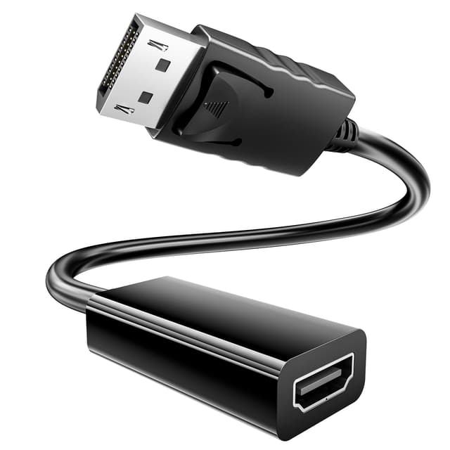 🔥 BHHB 4K DisplayPort auf HDMI mit Riegel Einwegübertragung Adapter (Mann zu Frau) - Deal